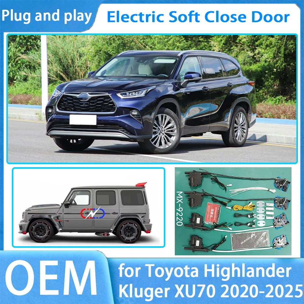 

for Toyota Highlander Kluger XU70 OEM OEM Car Soft Close Door System Automatic Electric Auto Pull Power Latch Power Closing