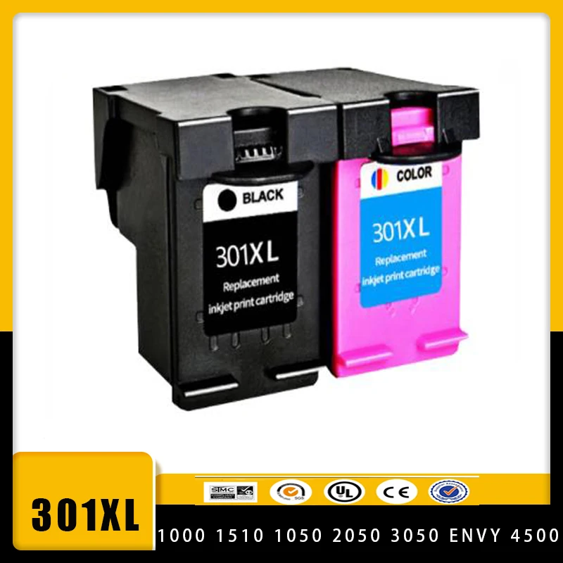 

301XL Ink Cartridge Compatible for HP 301 For HP301 Deskjet 1510 1511 1512 1513 1514 1517 3050 3054 3060 4500 4501 4502 4503