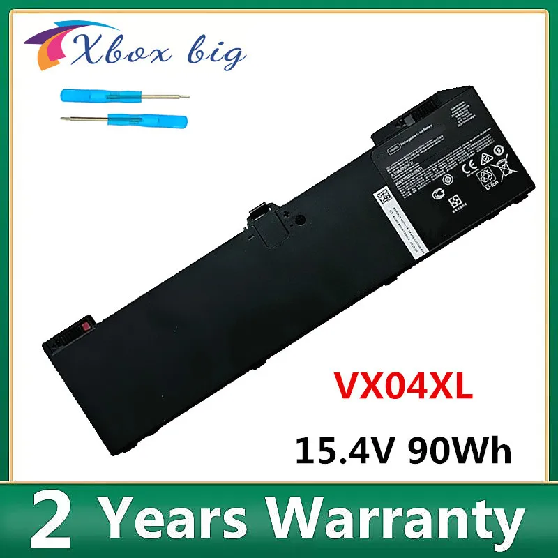 New VX04XL Laptop Battery For HP ZBook 15 G5 G6 4ME79AA L05766-855 L06302-1C1  HSTNN-IB8F HSN-Q13C  15.4v 90wh