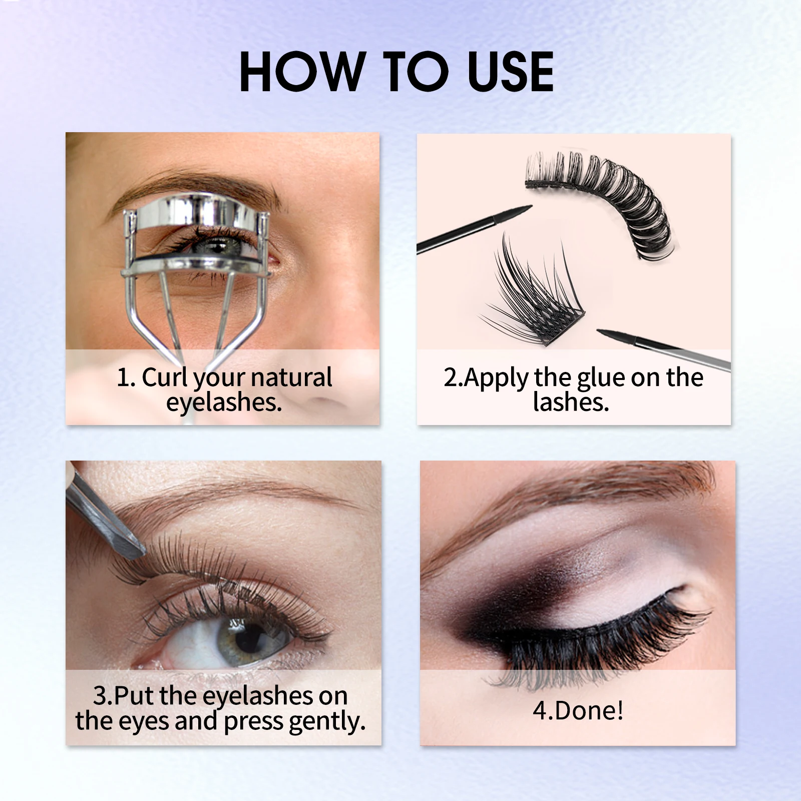 EASITENSION Korea Professional White Glue Waterproof Cluster Lashes Glue Quality High DIY Lash Adhesive Lashes Glue