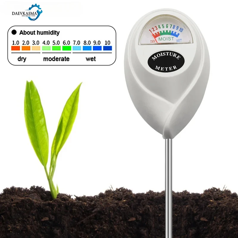 Moisture Sunlight PH Meter 3 in1 Soil Water Acidity Humidity Light PH Test Garden Plants Flowers Moist Tester Testing Instrument