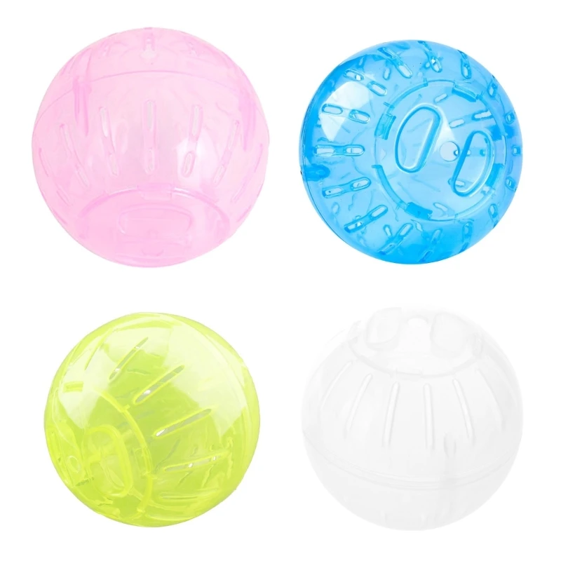 

dwan Small Pets Exercise Ball Dwarf Hamster Plastic Mute Running Spinner Play Toy