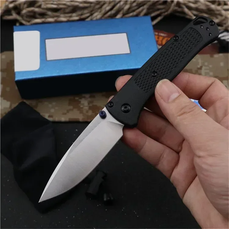 BM 535 Mini Bugout EDC Munual Folding Pocket Knife Survival Tactical Knife for Men Outdoor Hunting Hand EDC Knives Utility Tools