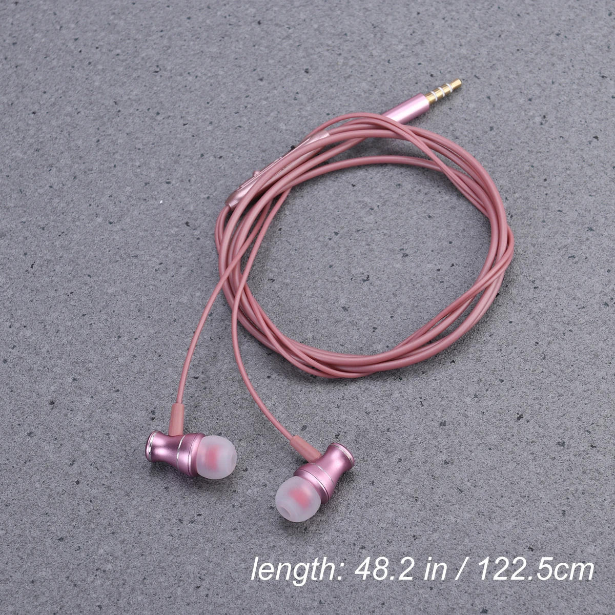 

InHeadphones Noise Cancelling Earbuds Microphone 120cm Cable Ergonomic Sweat Proof Dust Proof 35mm Jack Compatible Phones