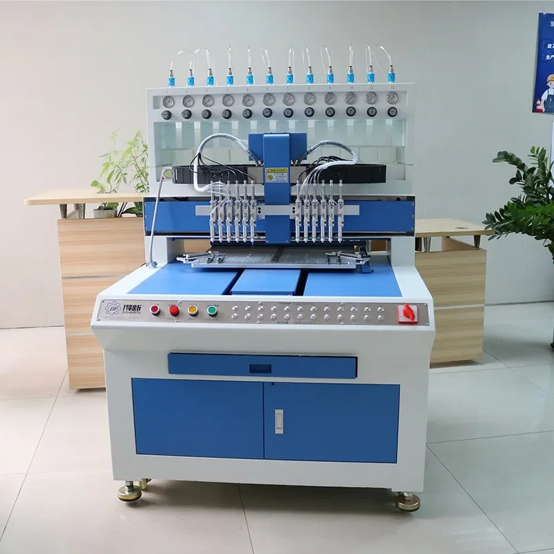 12-Color automatic silicone audio button dispensing machine