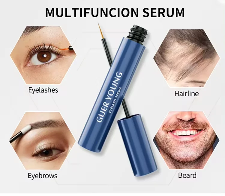 GUER YOUNG UK Enhancer Eyebrow Eyelash Serum Fast Growth EyeBrow Eyelash Growth Lengthen Thicken Eye Lashes