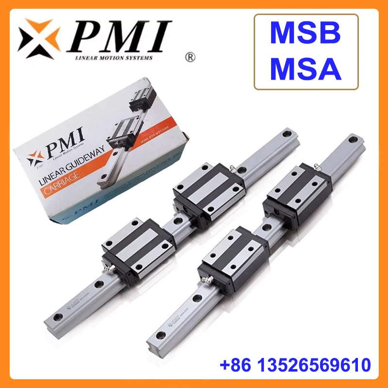 We supply brand-new MSB15S four-hole MSB15TS two-hole slider SSF0N PMI Yintai guide rail bearings