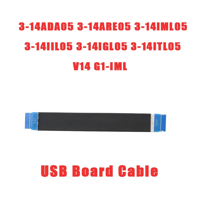 

USB-кабель для ноутбука Lenovo IdeaPad 3-14ADA05 3-14ARE05 3-14IML05 3-14IIL05 3-14IGL05 3-14ITL05 V14 G1-IML 5C10S30040