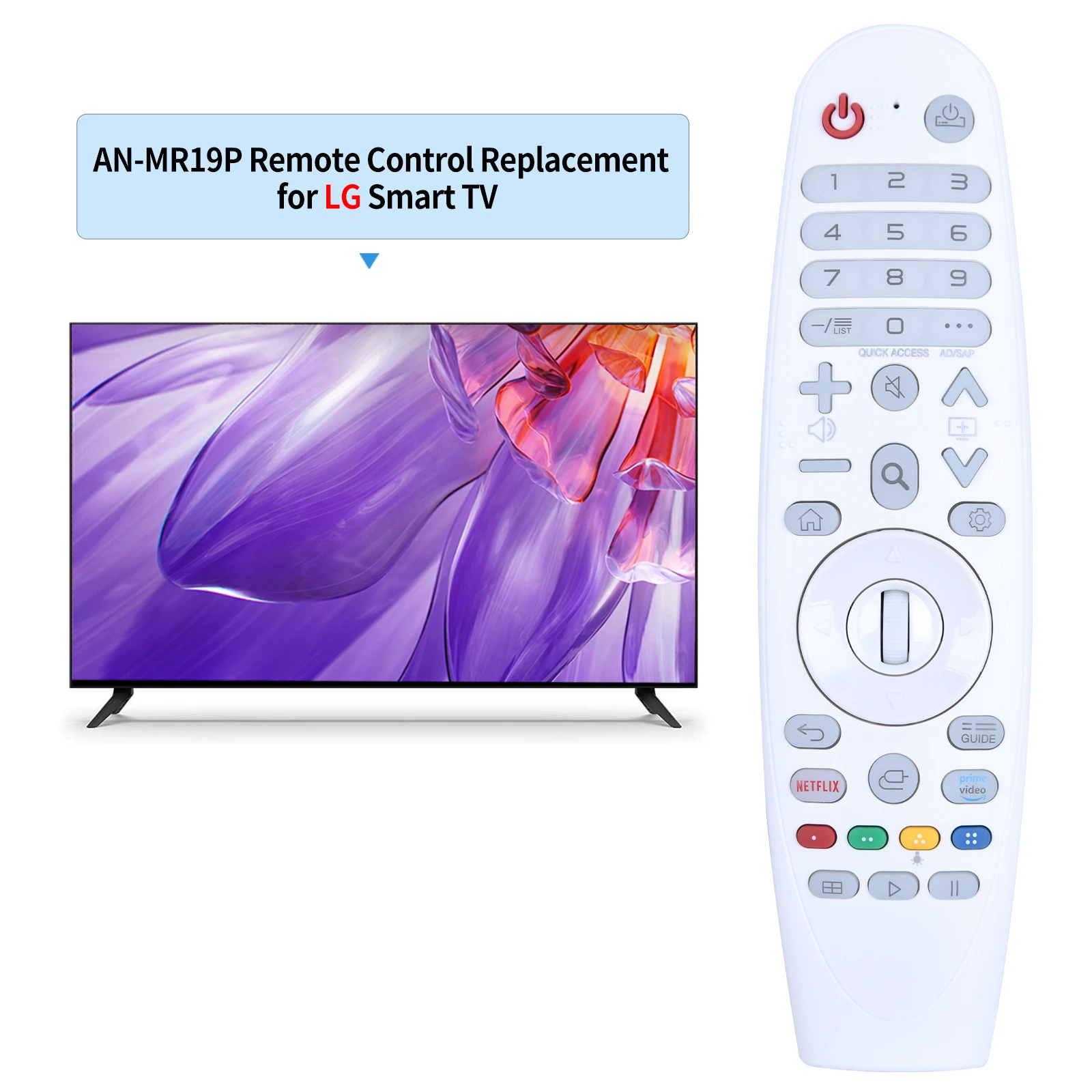 New Remote Control AN-MR19PJTR AKB75735304 for Hu70la 55um7520psb 75qned99upa HU710PW HU70LA projector