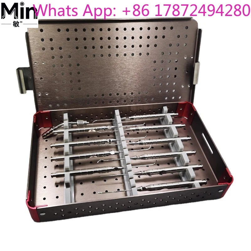 Micro Cerumen Hooks with Suction Tube | Ear Microsurgery ENT Instruments