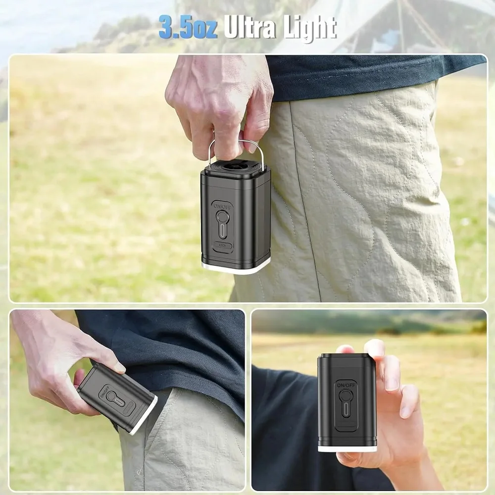 Mini/; Portable Air Pump 1200mAh USB Rechargeable Wireless Inflator Deflator for Camping Mattress Pool Float Boat Fast Inflation view 5