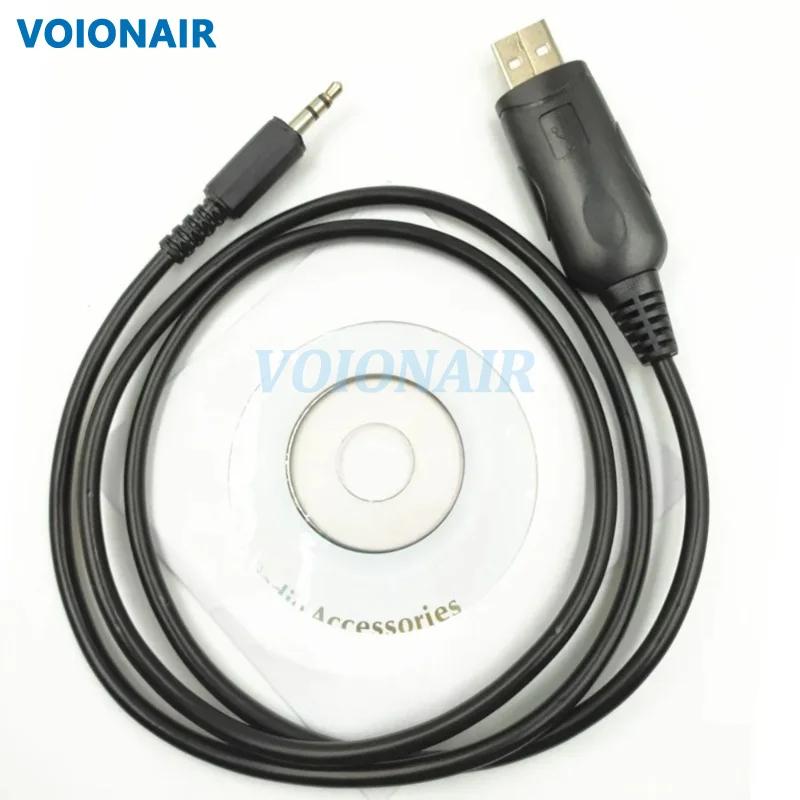 VOIONAIR USB Programming Cable for ICOM F26 A110 IC-V8 IC-F3 IC-F4 IC-F3026 IC-F11 IC-208H IC-F3021 IC-F43 Two Way Radio OPC-478