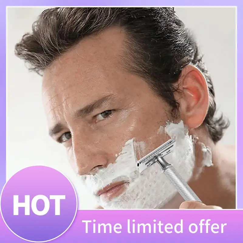 

A11R новая безопасная бритва, мужская складная бритва с двойным лезвием, классическая безопасная бритва, мужская бритва