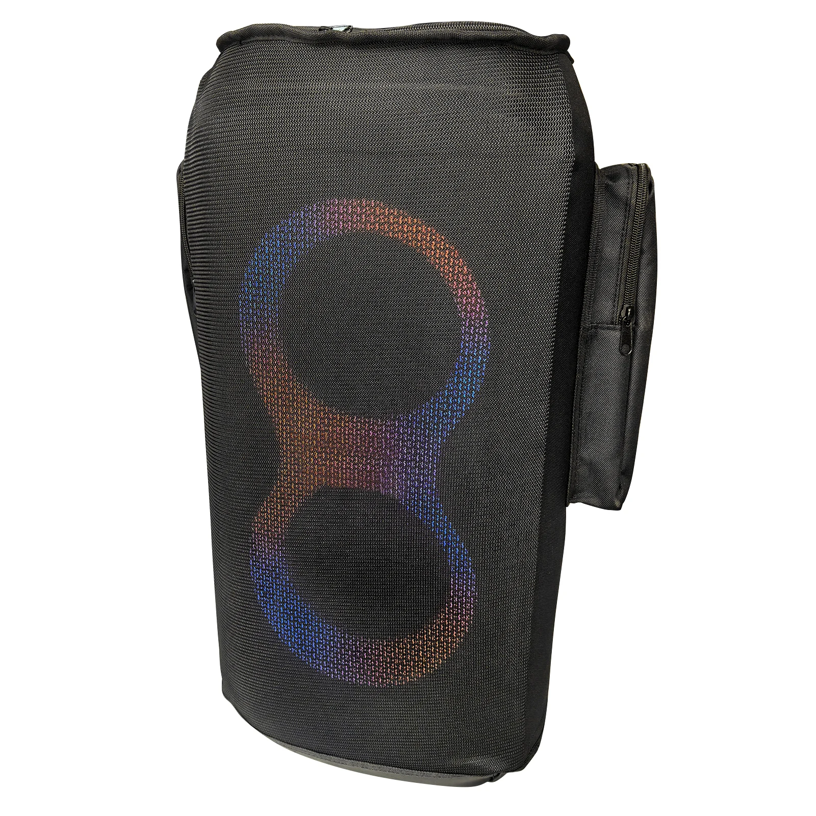 Protective Carrying Cover Fits for PARTYBOX 110/120 with Microphone​ & Accessories Pocket Multi-Window Zipper Design