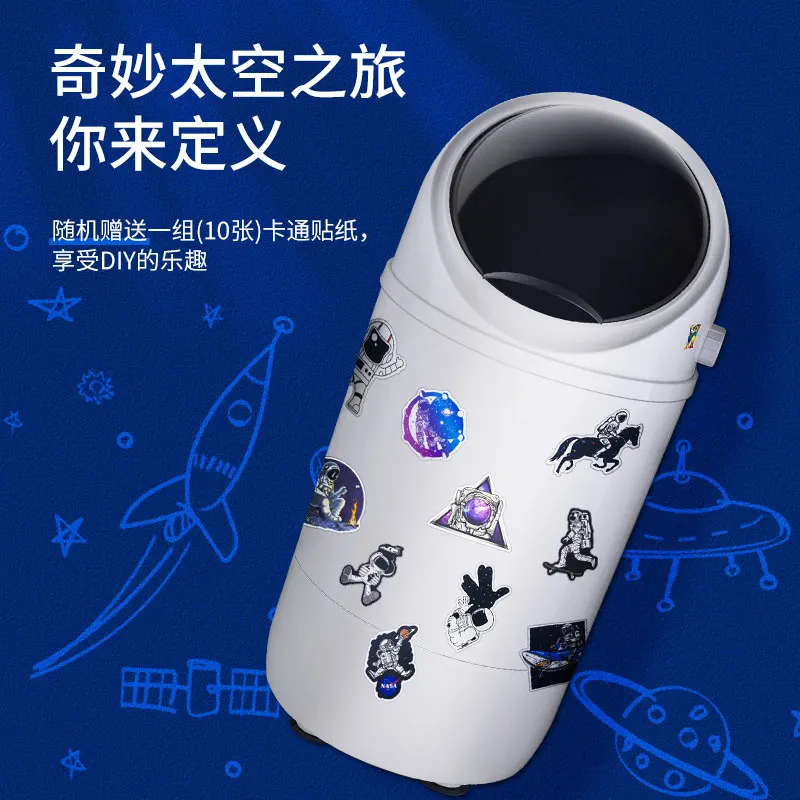 Duck brand 3.8kg mini washing machine small baby children household single-cylinder semi-automatic washing machine 220v