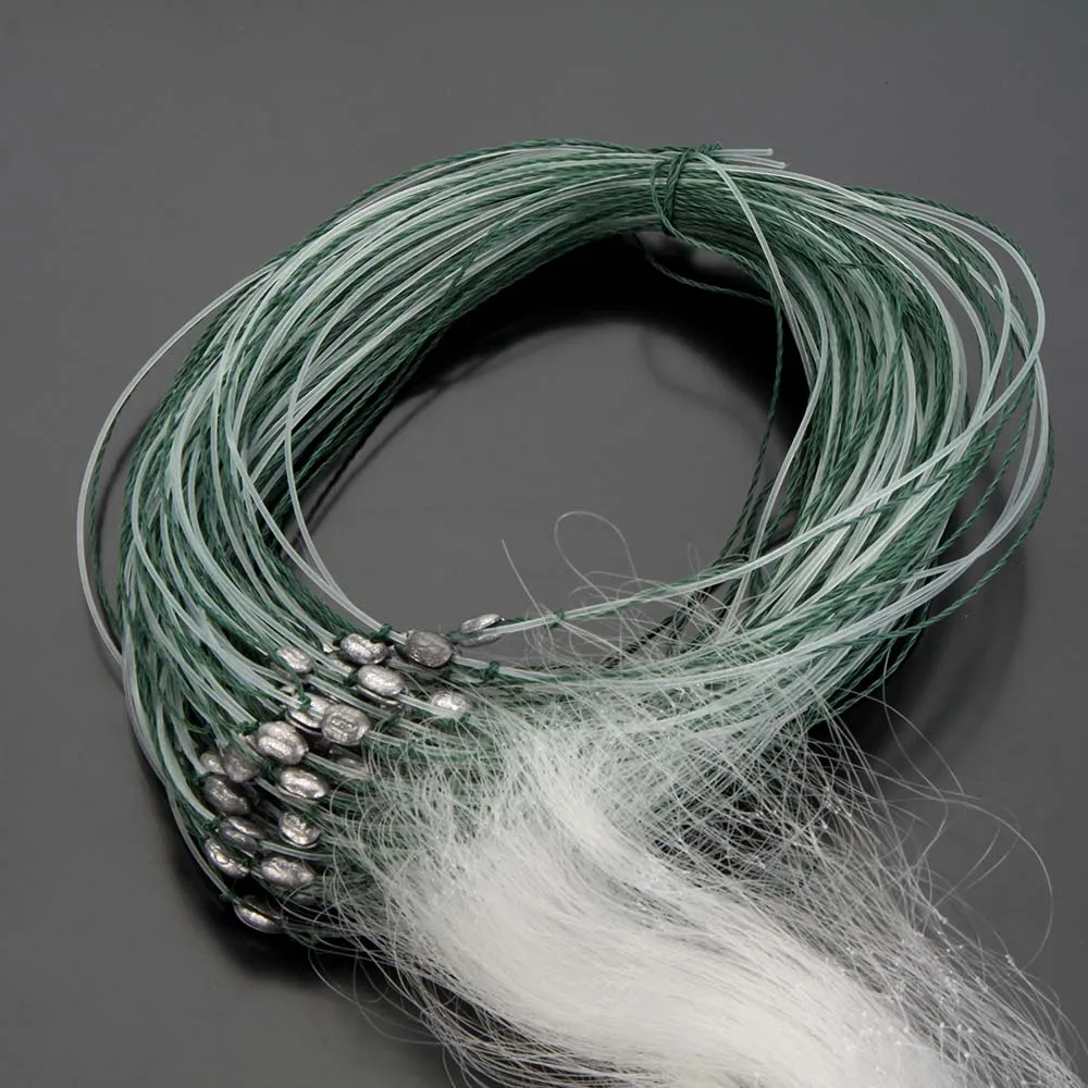 Imagen 4: Red de pesca de monofilamento Lixada de 25 m y 3 capas con flotador, equipo de pesca para pescadores