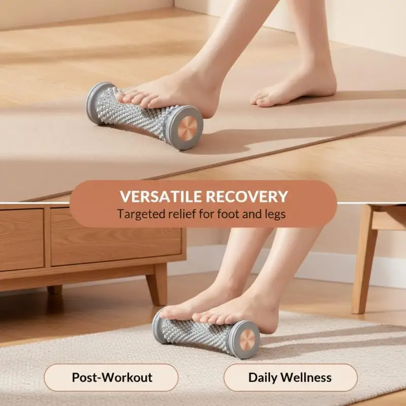 Foot Massage Roller Plantar Acupressure Shiatsu Massager Yoga Massage Ball Muscle Relaxation Care Feet Massage Tools