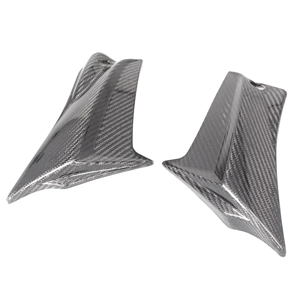 

Carbon Fiber Motorbike Gas Tank Side Panel Trim Faring For Suzuki GSXR600 GSXR750 2011 2012 2013 K11 2PCS