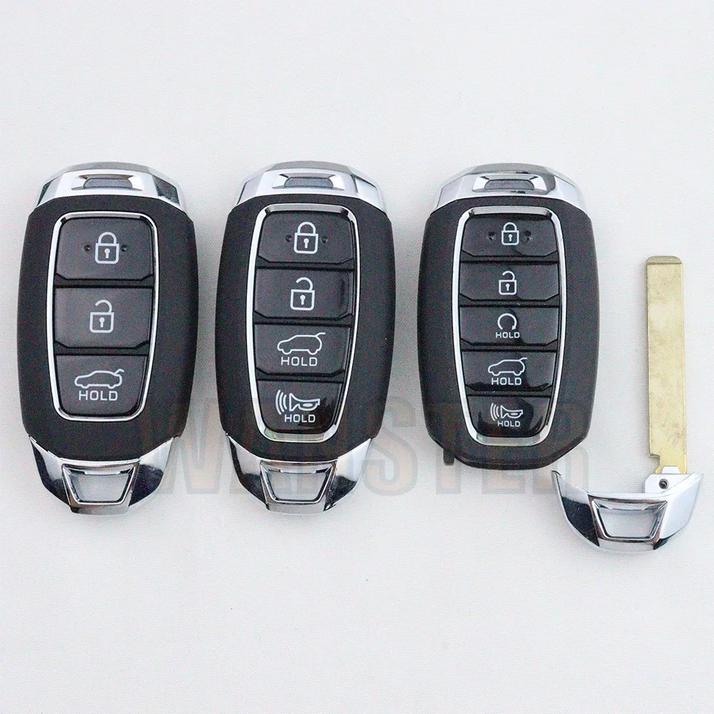 Car Key Fob Case Shell Housing for Hyundai Creta I20 I30 IX35 IX25 Elantra Grandeur Ig Accent Solaris Sonata Palisade Kona Azera