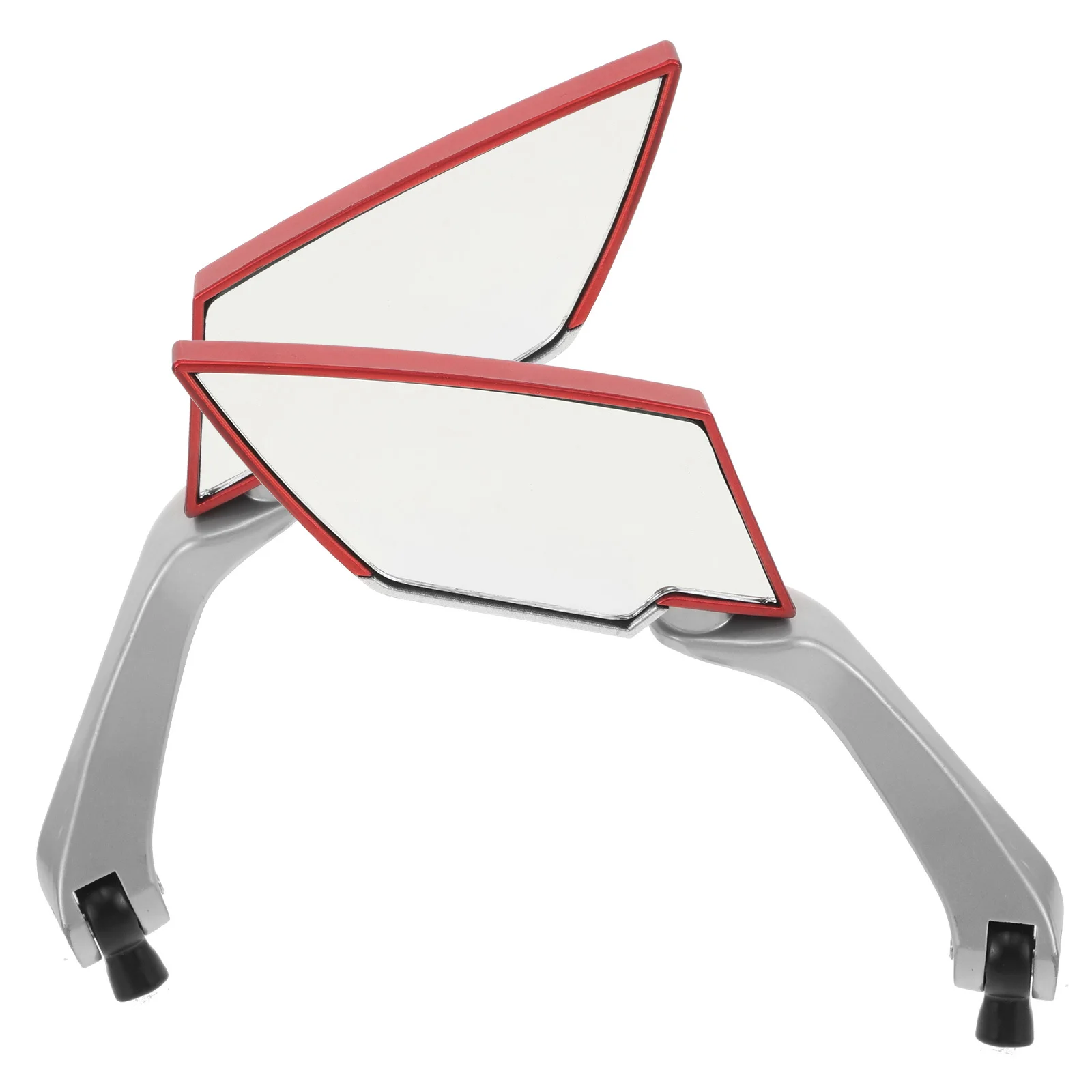 

1Pair Electric Bike Rear View Mirrors Clear Mirror with Easy Install Tools for Motorbike Handlebar Modified Style