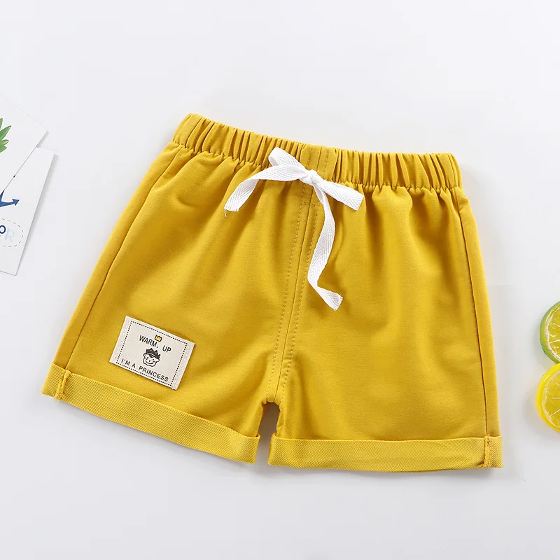 12M To 5T Newborn Baby Shorts for Boy Casual Solid Baby Kids Shorts Pants Boys Shorts Summer Thin Baby Boy Clothes 2024