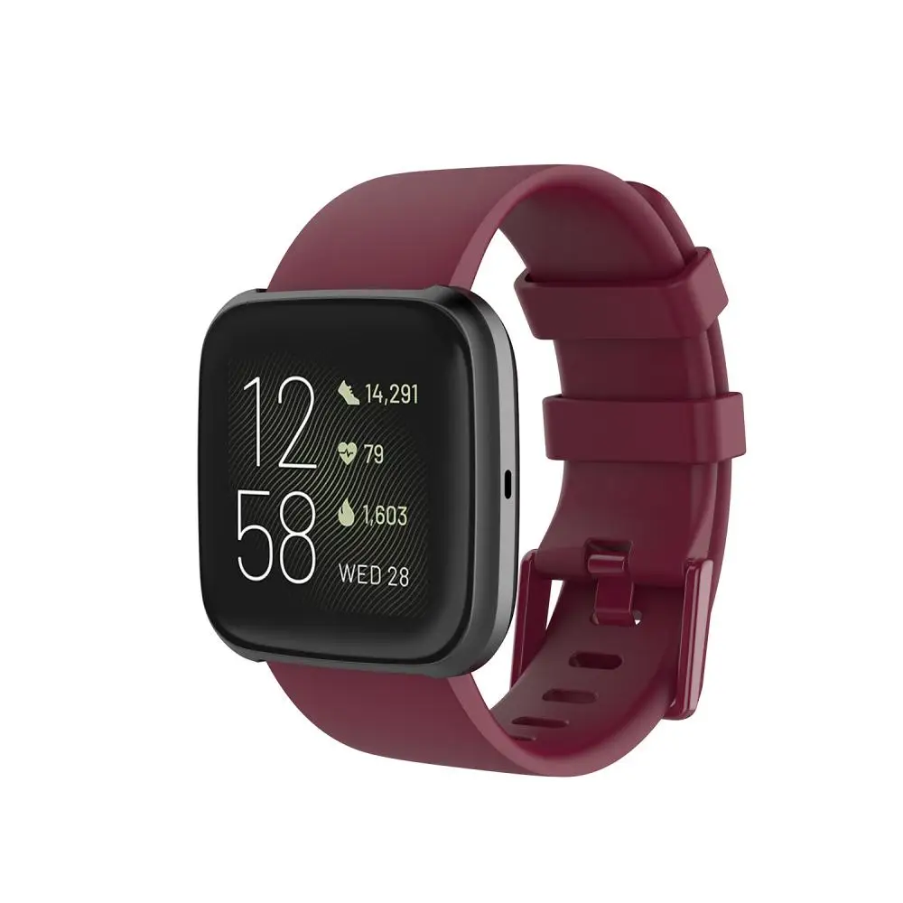 Correa de silicona para reloj inteligente Fitbit Versa2, accesorios de pulsera deportiva de 23mm, para Fitbit Versa / Versa Lite / Versa 2