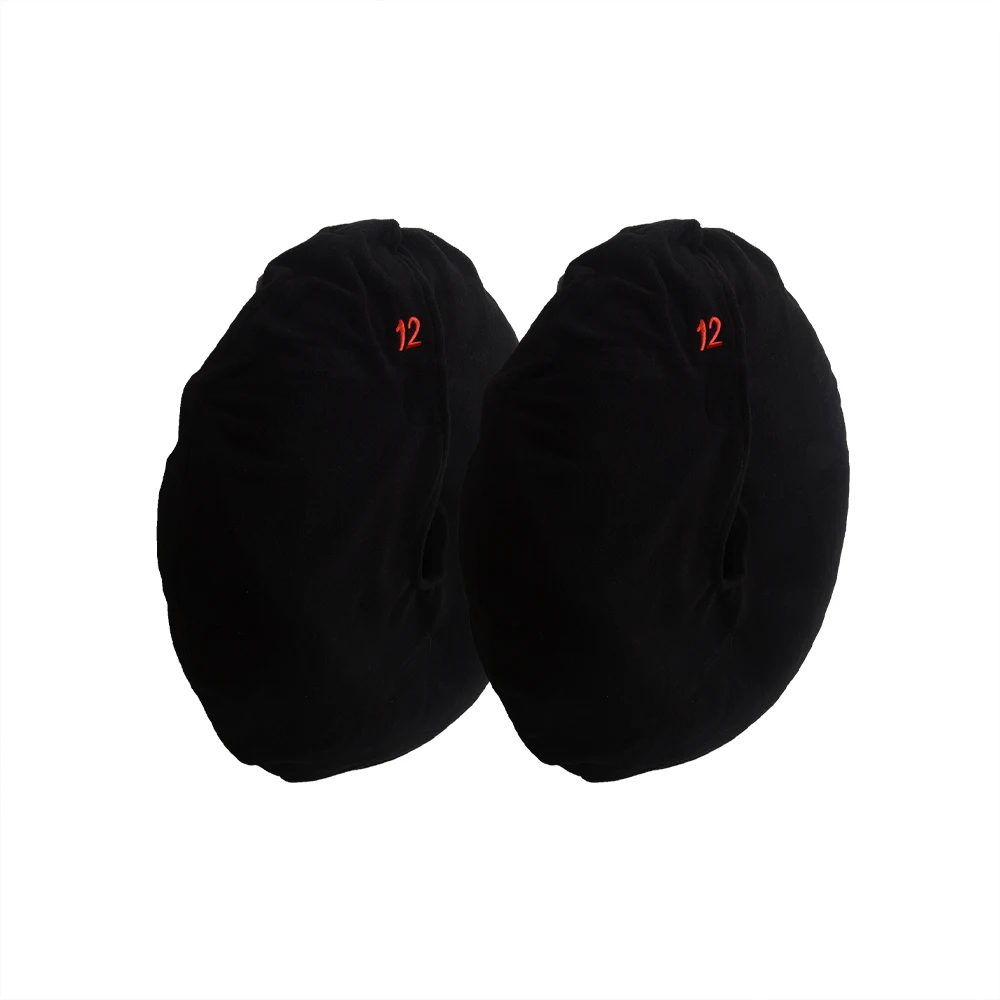 2PCS Tire Cover 12INCH/17INCH Polar Fleece Windbreak Tire Covers Windbreak Wheel Tyre Protective Motorcycle Accessorie