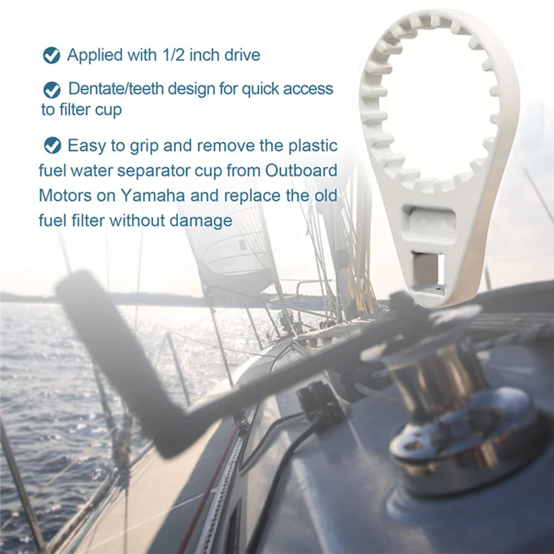 أدوات القارب فلتر الوقود فاصل المياه وجع MT0041 ل 4-السكتات الدماغية 150 إلى 350 حصان 2006 + 6P3-WS24A-01-00 #3