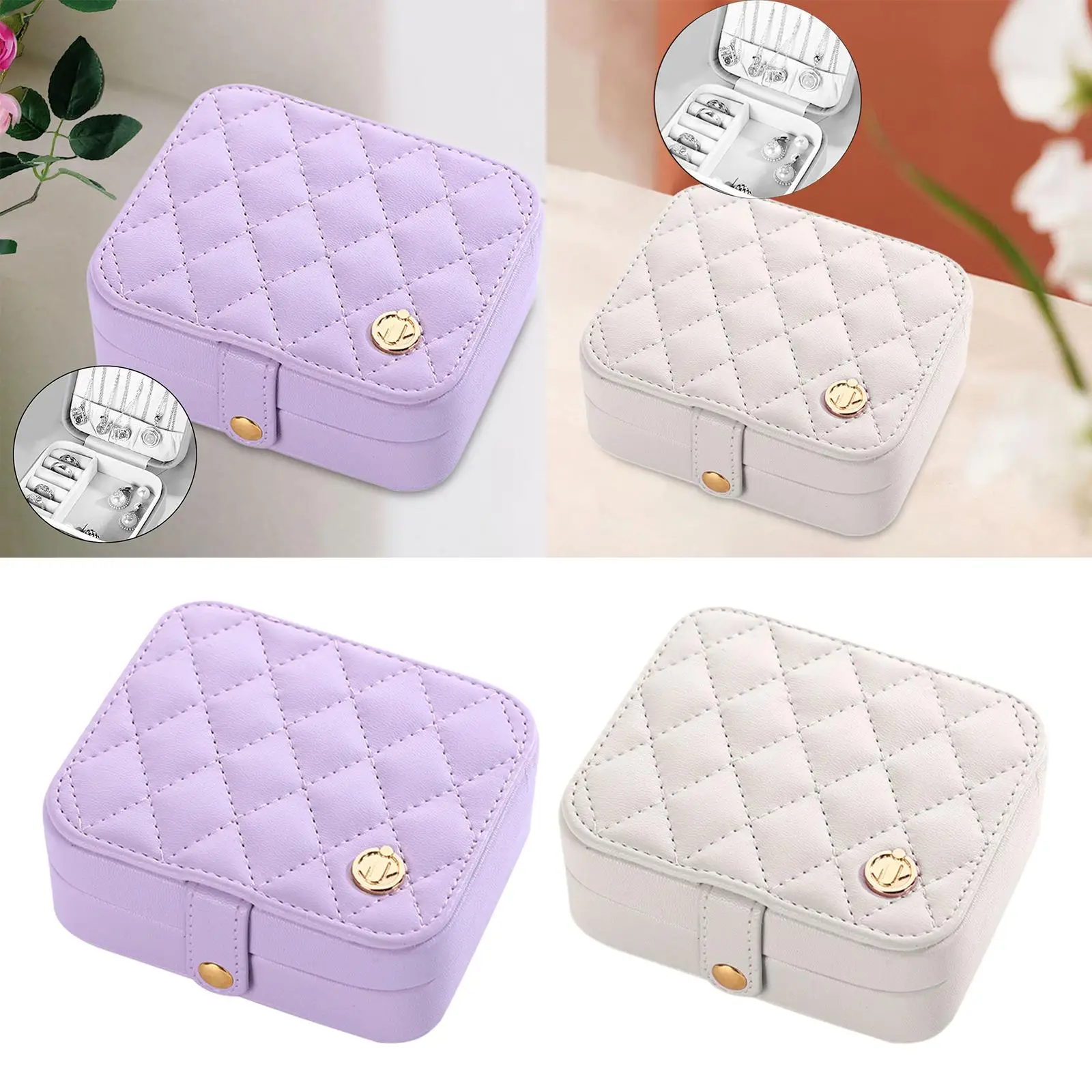 

Jewelry Box ,Jewelry Organizer Storage Space Jewelry Case for Girls ,Travel