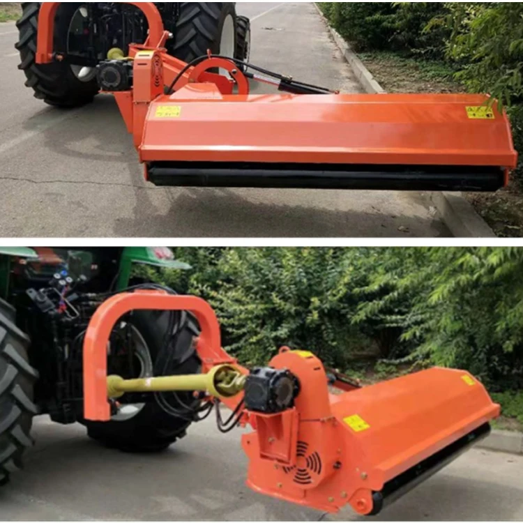 New 3 Point Hitch Tractor Attachments Flail Pull Rotary Mower Iron Steel Engine Back Cutting Glasses Disk Hay Mower