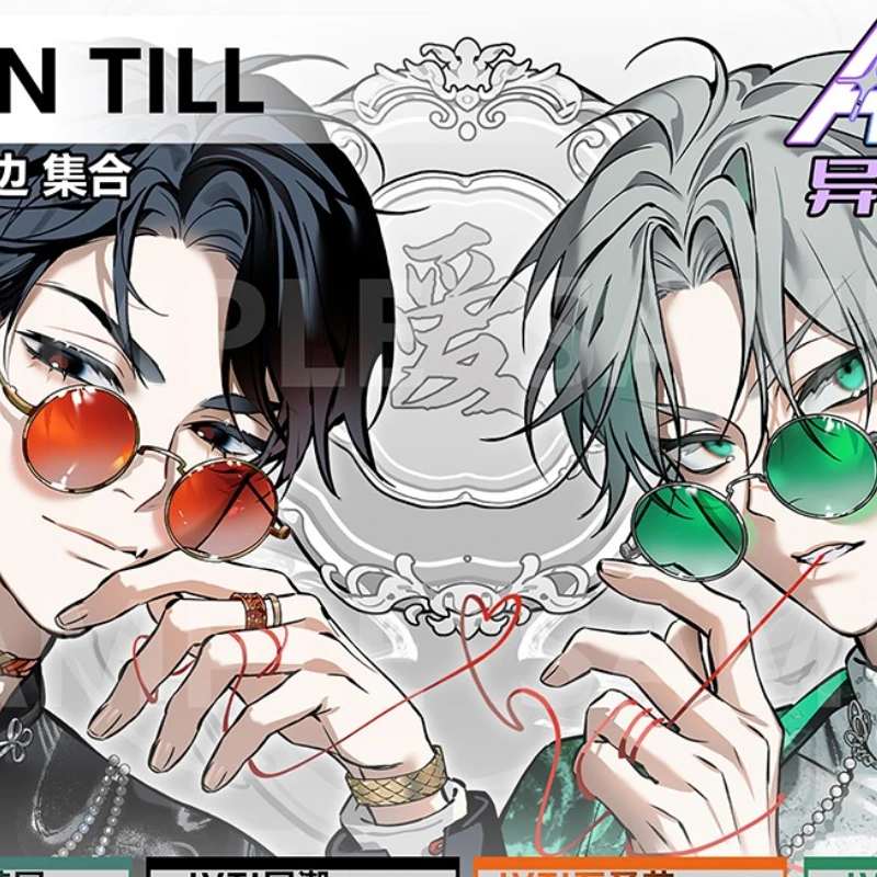 

Anime Alien Stage Till Ivan Badge Tinplate Emblem Acrylic Bag Pendant Keychain Lesser Calorie Card Cospaly Cartoon Gift