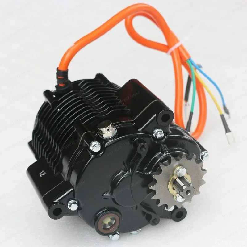 M Electric vehicle electric motorcycle off-road vehicle high power, mid-mounted gear motor modified YM-120, 1500w 2000w