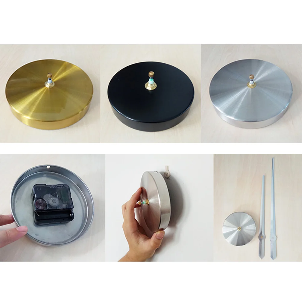 

Large Golden DIY Frameless Wall Clock Big Size Digital Quartz Self-Adhesive Clear Number Easy Read Accurate Timekeeping