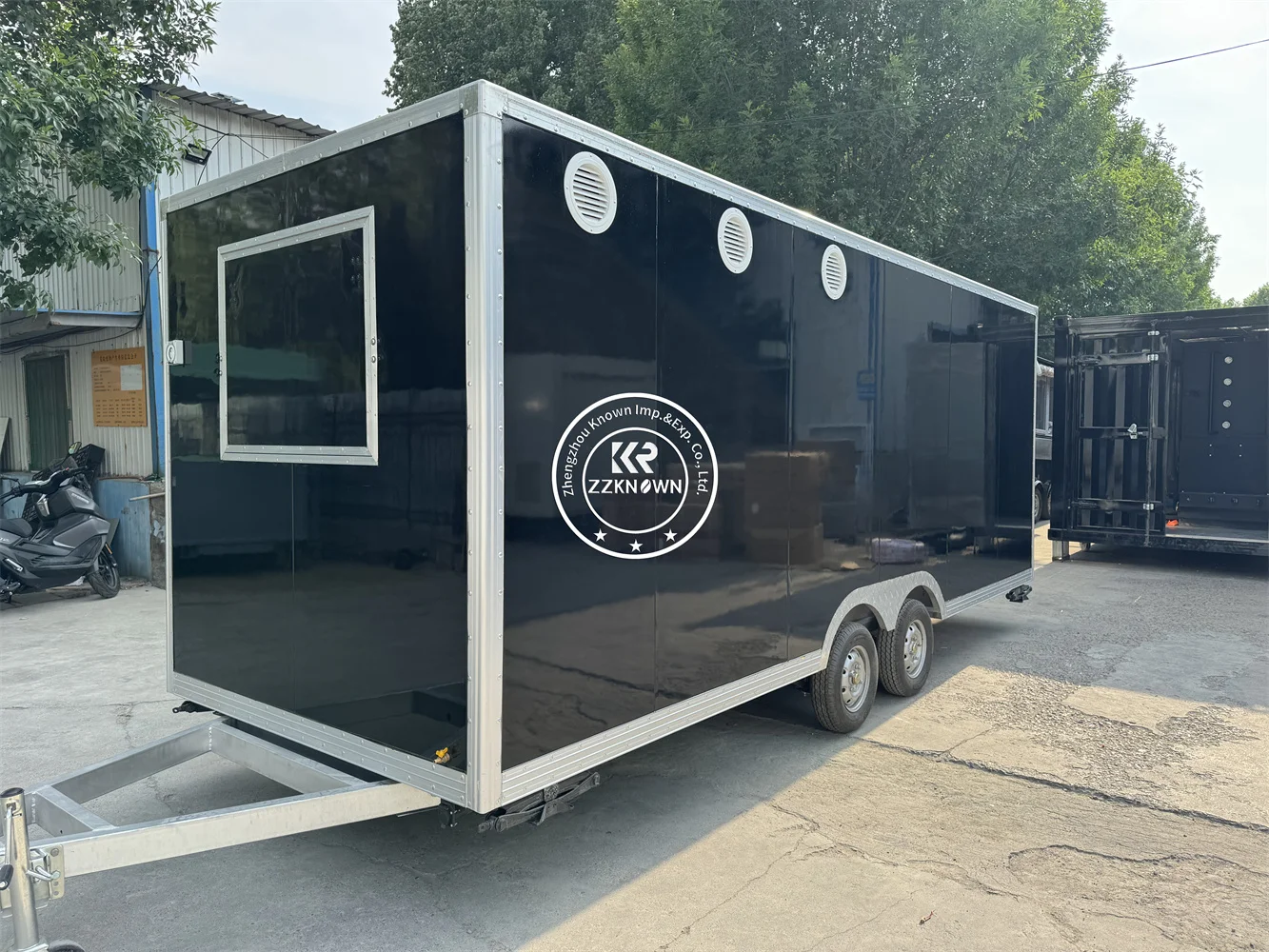 China Mobile Food Truck Churros Cart Coffee Carts CE DOT Certification Mobile Food Trailer For Sale
