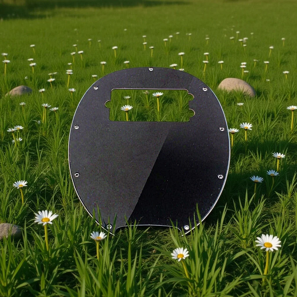 

4 Ply 9 Hole Pickguard for Music Man 4 String Electric Bass Anti-Scratch Protective DIY Guitar Parts Bass Pickguard