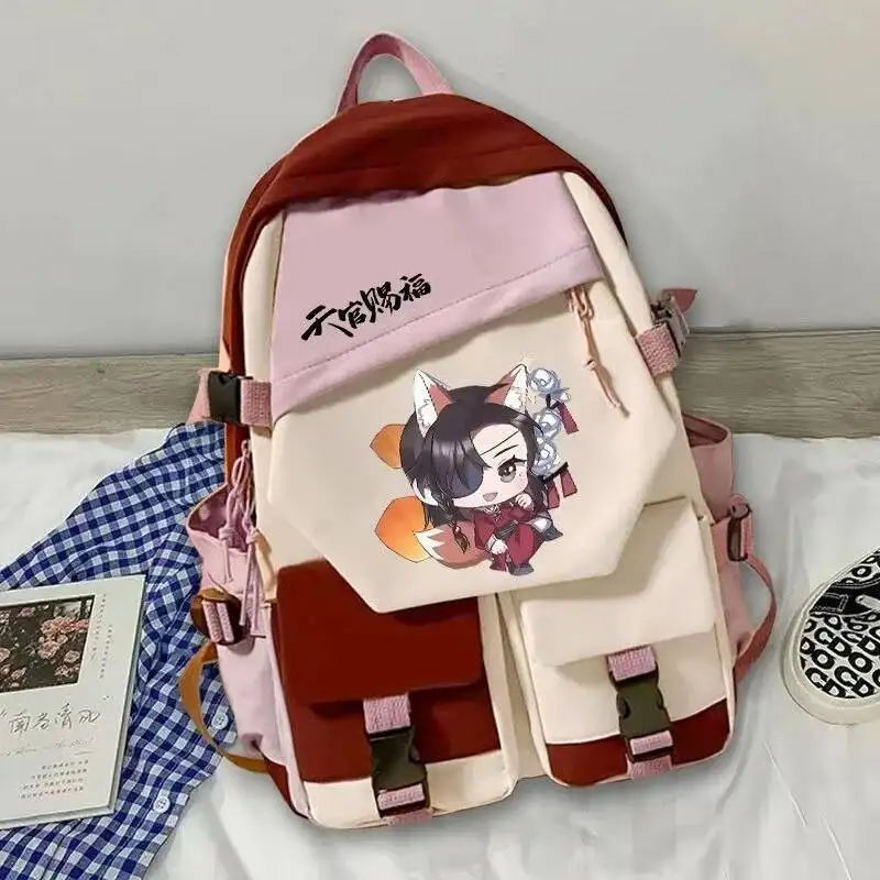 Аниме-игра Heaven Officials Blessing, школьные сумки для подростков, рюкзаки Mochilas большой вместимости для подарка