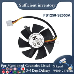 Brand New Original gtx1050 / 1050ti FS1250-S2053A 12V 0.19a 3-wire Graphics Card Fan