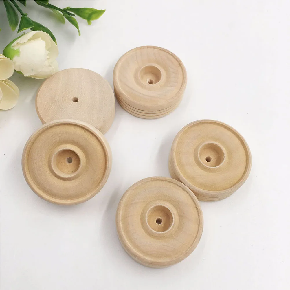 

25 Pcs Solid Handmade Toy Accessories Durable Crafts Supplies Diy Accessories Handmade Toy Wheels Sewing Tools