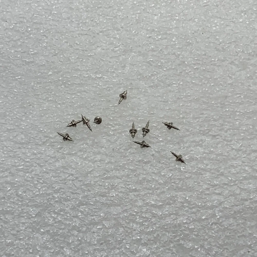 Watch accessories Balance Staff Suitable for 7120 Movement Pointed Watch Repair Parts Pendulum Axis Sharp Point Pivot  10pcs