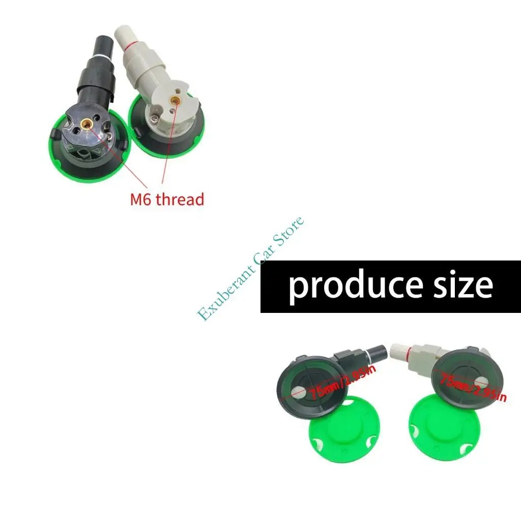 

H3CE Powerful Vacuum Dents Repair Suction Cup Puller with Red T Handle for Long Lastings Automotive Body Fixing