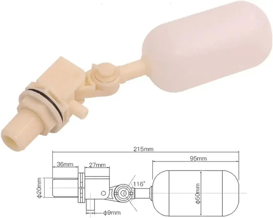 قافلة متنقل Autofill التيار الكهربائي محول المياه استبدال صمام الطوف ل Aquaroll Aquaruis رولي بولي قطع غيار السيارات #4