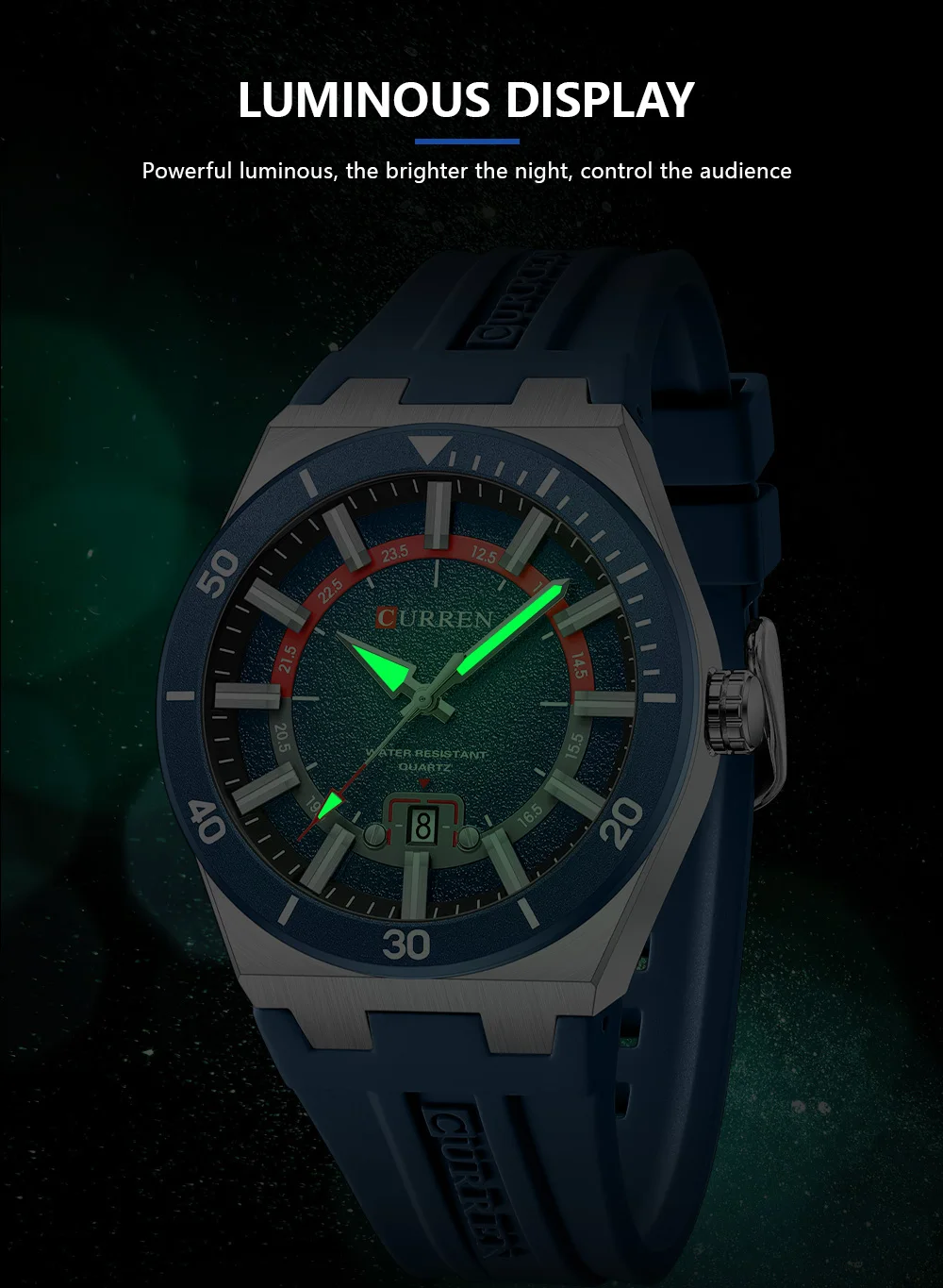 Curren 8491 Sport Men's Analog Quartz Watch