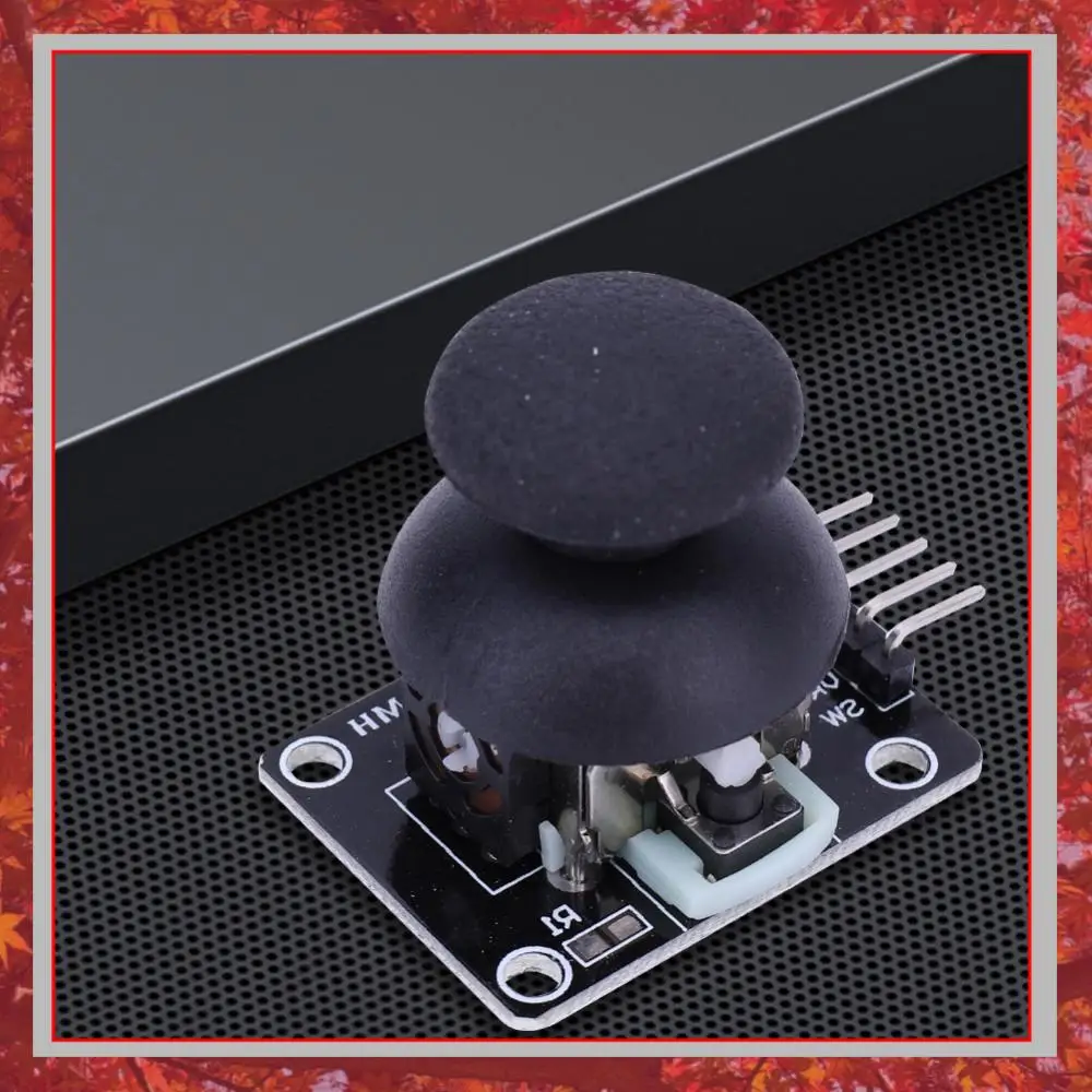 Zweiachsiger Spielsteuerungs-Sensor 2,54mm Pin Joystick Breakout-Modul KY-02 Spielcontroller-Sensorplatine XY-Joystick-Modul