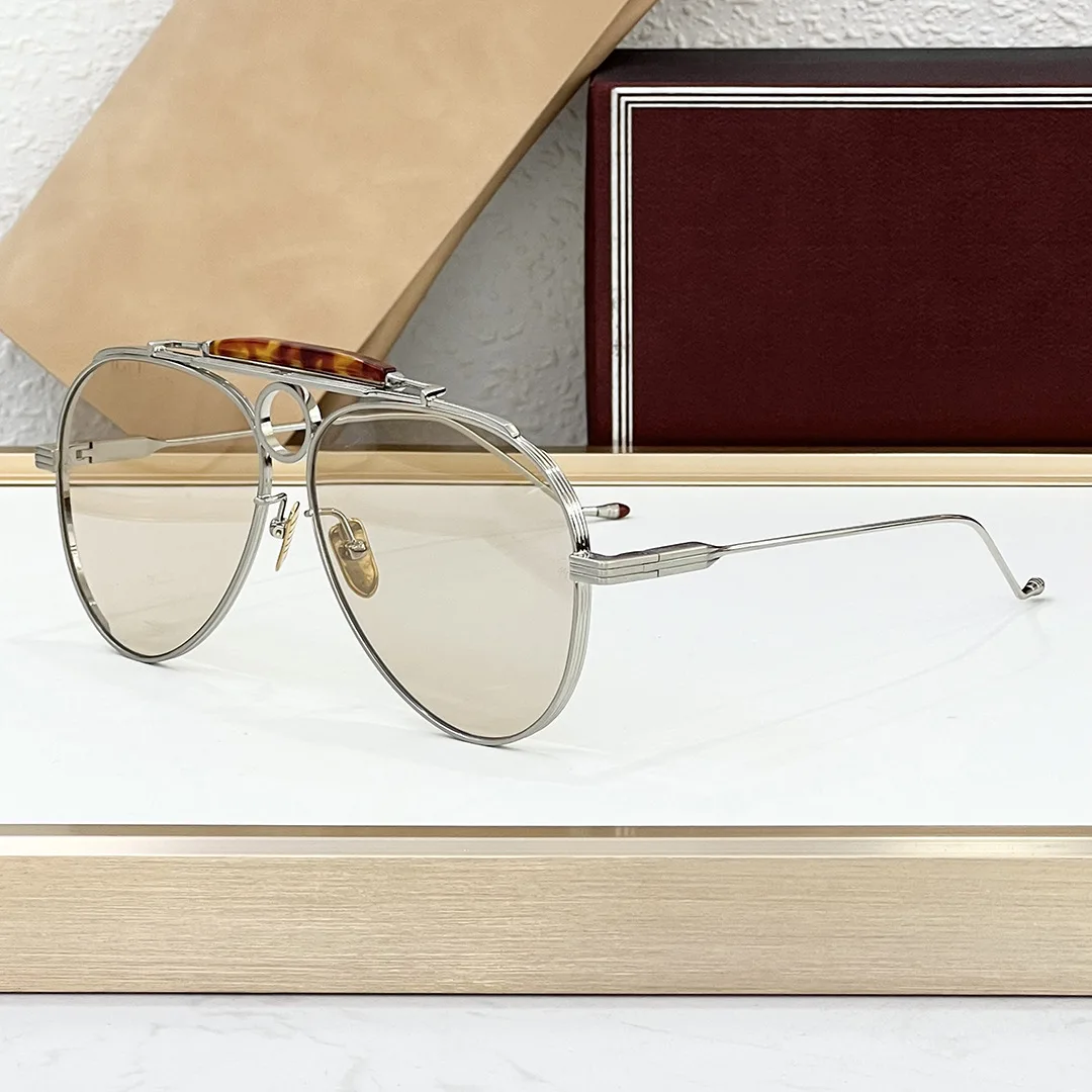 

JMM DUKE Элитный бренд металлические солнцезащитные очки ручной работы в большой оправе унисекс UV400 защитные солнцезащитные очки в стиле авиатора