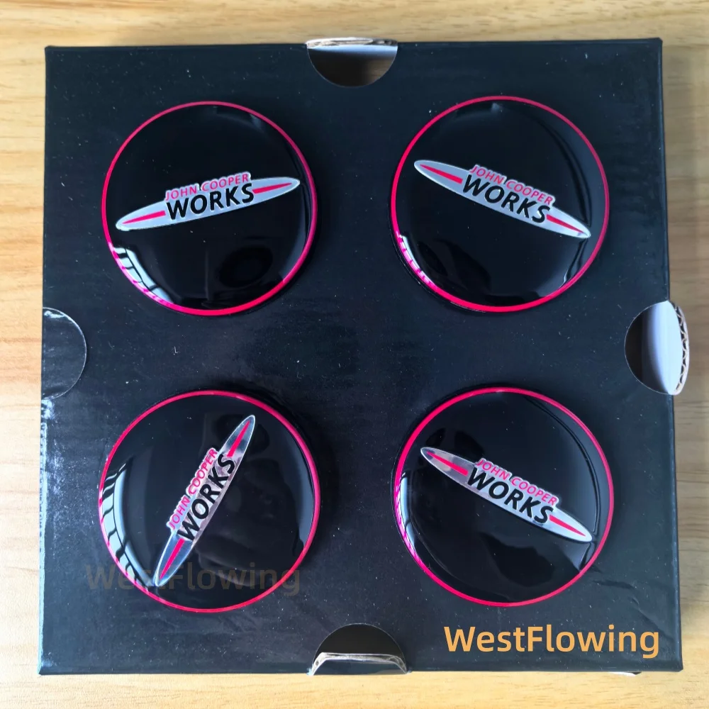 JCW 56 MM Floating Wheel Centre Caps For BMW MINI Cooper R55 R56 R57 R58 R59 R60 R61 F54 F55 F56 F57 F60
