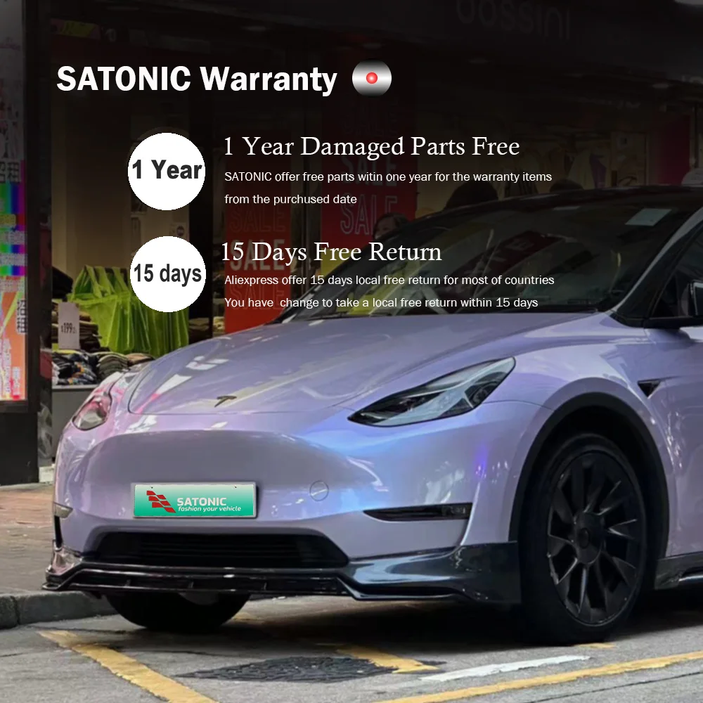 Model Y Frunk Auto Closer Smart Digital Front Tailgate Soft-closing for Tesla Model 3 Y SATONIC V1plus ( Upgraded Version )