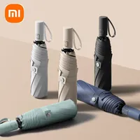Xiaomi Automatic Umbrella  Female Women Free Shipping For Girls Gift The Sun Mini Protection Folding Small Rain Windproof UV