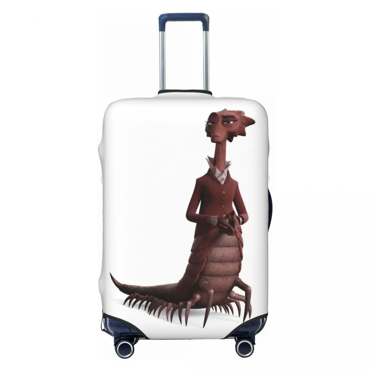 

Эластичные чехлы для чемоданов с милыми монстрами в стиле аниме и мультфильмов, защитные накладки для багажа