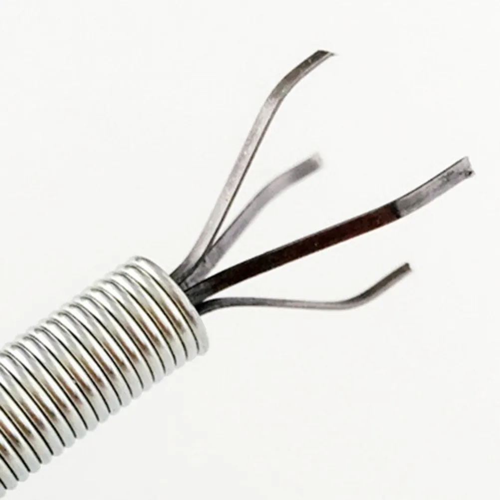 

Pipe Dredging Tool Flexible Spring Drain Cleaner Stick Clog Remover Bottom Grip for Sink Kitchen Bathroom Hair Drain Cleaner