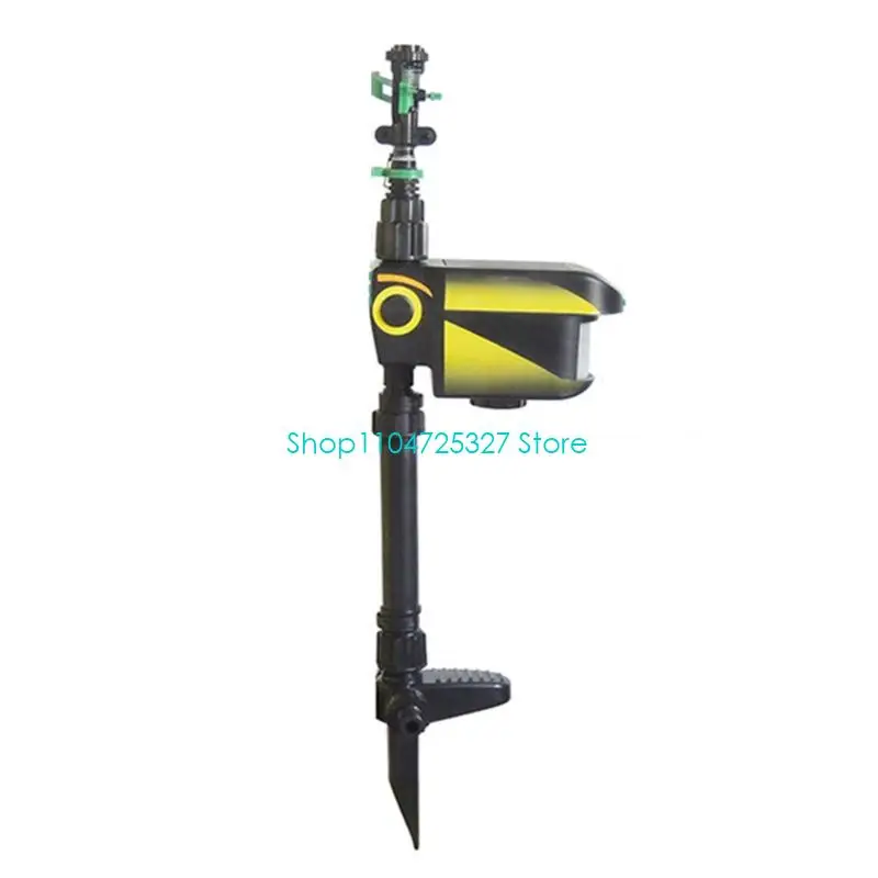 D8KF Smarted Solar Garden Watering Device Programmable Schedule Weatherproofed Construction for Home Gardens